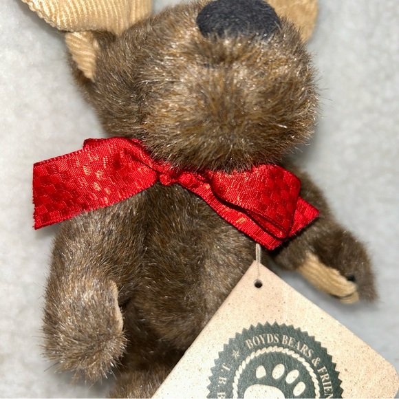 Boyd's Bears & Friends  Myles Vonhinden Moose plush 8" brown with tags vintage - Picture 4 of 11
